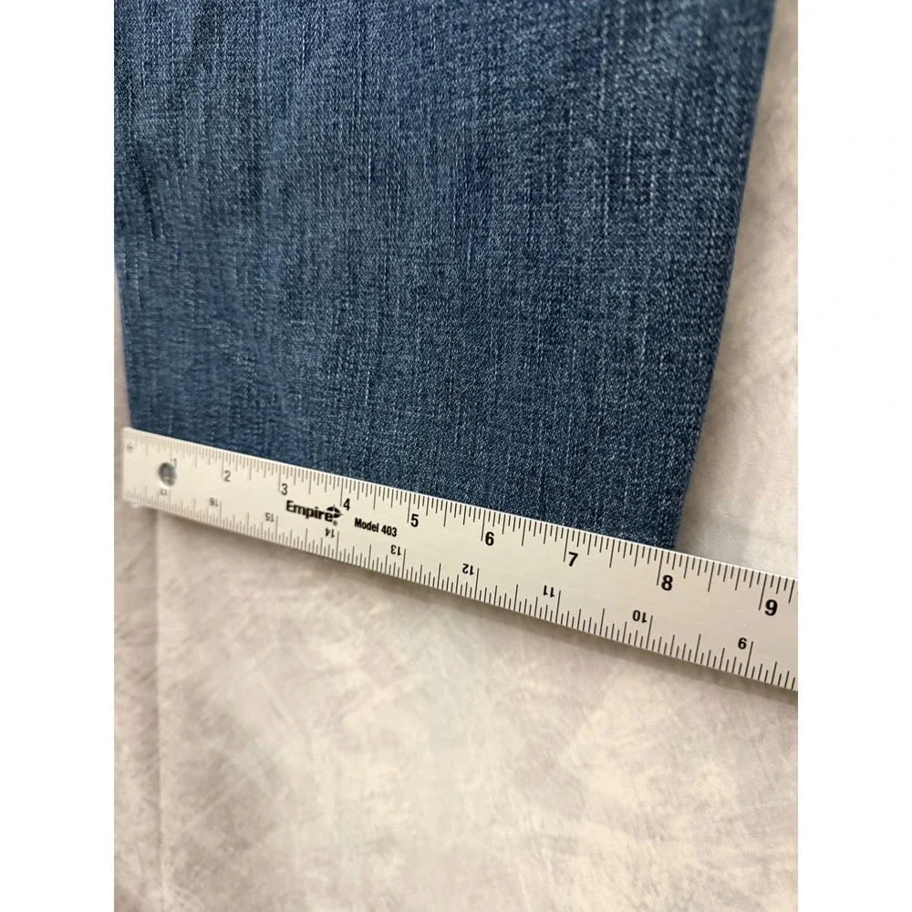 True Religion Billy Mens Straight Leg Jeans Blue Medium Wash Denim 34x30 USA